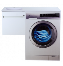 Фостер - 40 Тумба подвесная 1 ящ. под стиральную машину, белая О