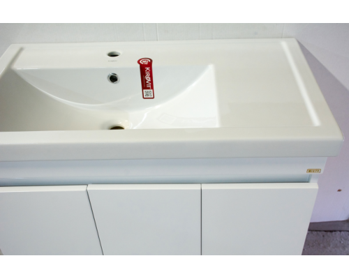 Заказать Фостер - 80 Тумба напольная с 2 ящ. белая О в магазине сантехники Santeh-Crystal.ru