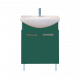 Купить Джулия - 65 Тумба прямая зелёная О в магазине сантехники Santeh-Crystal.ru