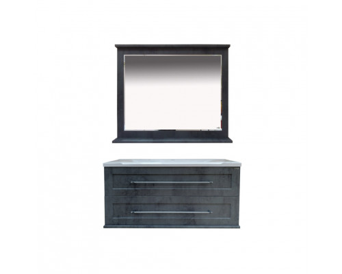 Заказать Марта -100 Тумба подвесная темный бетон (COMO) в магазине сантехники Santeh-Crystal.ru