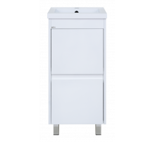 Алиса - 40 тумба 1 ящ. напольная белая эмаль