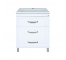 Терра - 70 Тумба с 3 ящ. белая