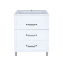 Терра - 70 Тумба с 3 ящ. белая