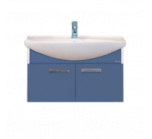 Джулия - 85 Тумба подвесная синяя