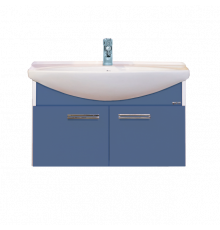 Джулия - 85 Тумба подвесная синяя