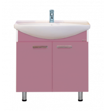 Джулия - 85 Тумба прямая розовая О