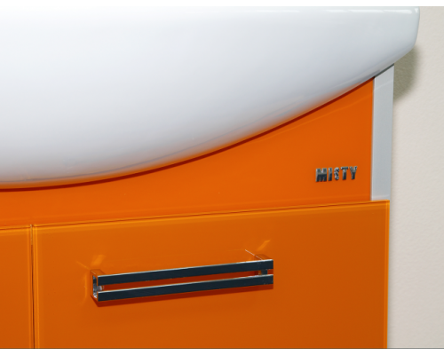 Купить Джулия -105 Тумба подвесная оранжевая в магазине сантехники Santeh-Crystal.ru