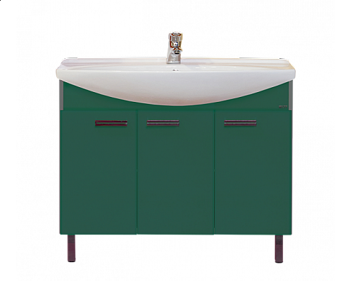 Santeh-Crystal.ru: Джулия -105 Тумба прямая зеленая Купить Джулия -105 Тумба прямая зеленая в магазине сантехники Santeh-Crystal.ru