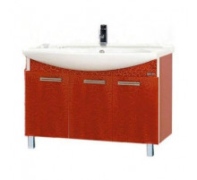 Джулия -105 Тумба прямая КРАКОЛЕТ красный