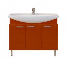 Джулия -105 Тумба прямая красная