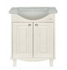 Шармель - 65 Тумба  прямая светло-бежевая эмаль