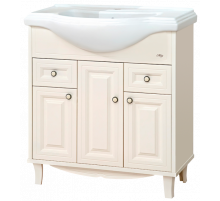 Шармель - 80 Тумба с 2 ящ. светло-бежевая эмаль