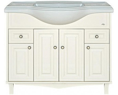 Заказать Шармель -105 Тумба с 2 ящ. светло-бежевая эмаль в магазине сантехники Santeh-Crystal.ru