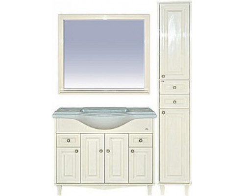 Заказать Шармель -105 Тумба с 2 ящ. светло-бежевая эмаль в магазине сантехники Santeh-Crystal.ru