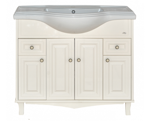 Заказать Шармель -105 Тумба с 2 ящ. светло-бежевая эмаль в магазине сантехники Santeh-Crystal.ru