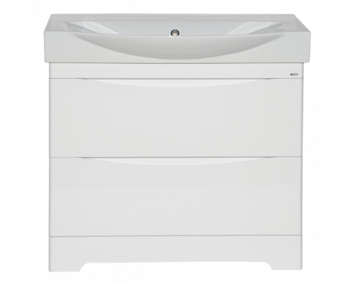 Заказать Элвис - 85 Тумба напольная с 2 ящ. белая эмаль в магазине сантехники Santeh-Crystal.ru