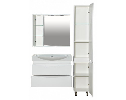 Заказать Элвис - 85 Тумба подвесная 2 ящ. белая эмаль в магазине сантехники Santeh-Crystal.ru