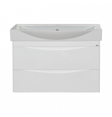 Элвис - 85 Тумба подвесная 2 ящ. белая эмаль