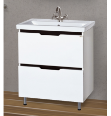 Лайм - 70 Тумба напольная  с 2 ящ. комбинированная