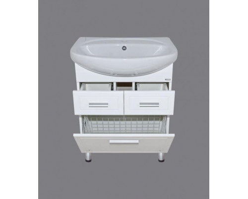 Приобрести Стелла - 65 Тумба с  2-мя ящ.Б/К горизонт. в магазине сантехники Santeh-Crystal.ru