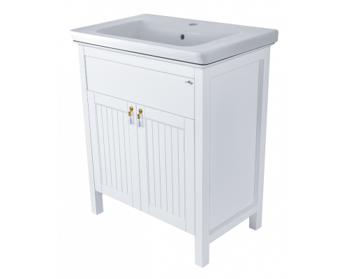 Приобрести Адель - 60 Тумба с 1 ящ. белая эмаль в магазине сантехники Santeh-Crystal.ru