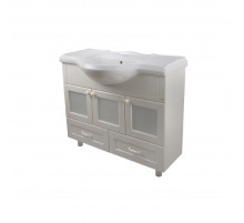 Латте -105 Тумба с 2 ящ. бежевая эмаль