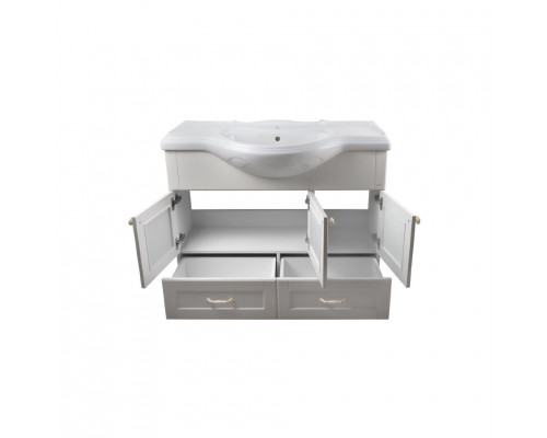 Заказать Латте -105 Тумба с 2 ящ. бежевая эмаль в магазине сантехники Santeh-Crystal.ru