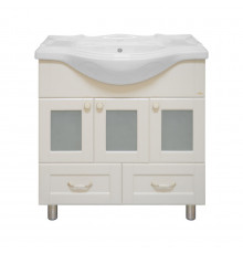 Латте - 85 Тумба с 2 ящ. бежевая эмаль