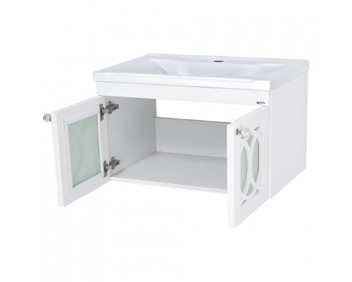 Купить ТОНДО - 70 Тумба подвесная белая в магазине сантехники Santeh-Crystal.ru