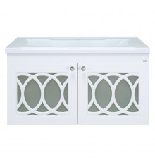 ТОНДО - 80 Тумба подвесная белая