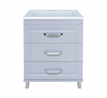 Терра - 70 Тумба с 3 ящ. серая О