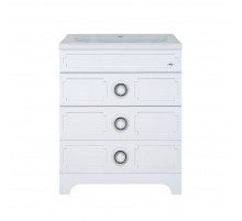 Лейла - 60 Тумба с 3 ящ. белая