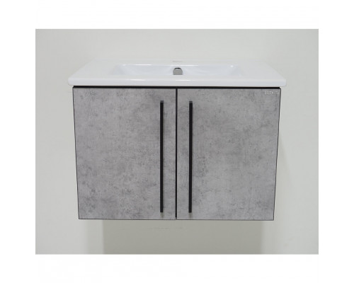 Приобрести ROCK - 60 Тумба прямая подвесная светло-серый (Чикаго) ЛДСП в магазине сантехники Santeh-Crystal.ru