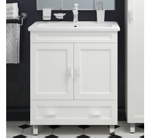 Дива - 75 Тумба белая с 1 ящ.