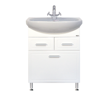 Стелла - 65 Тумба с  2-мя ящ. / раков.Б/К горизонт.