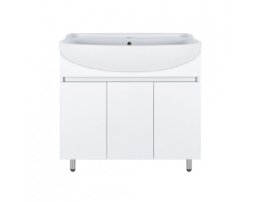 Купить Амур - 80 Тумба напольная прямая (ПВХ) / раковина в магазине сантехники Santeh-Crystal.ru