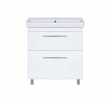 Элен - 80 Тумба с 2 ящ. направл. с доводчиком / раковина