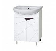 Грани - 60 Тумба напольная прямая / раковина