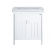 Адель - 70 Тумба с 1 ящ. белая эмаль / раковина