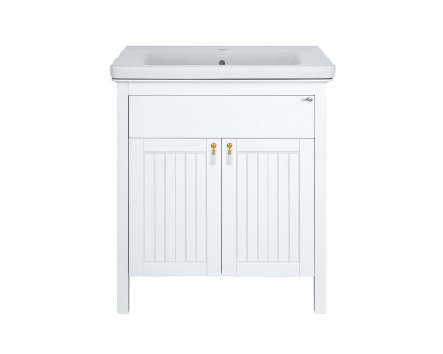 Купить Адель - 60 Тумба с 1 ящ. белая эмаль / раковина в магазине сантехники Santeh-Crystal.ru