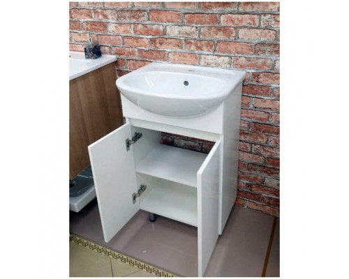 Купить Элегия - 55 Тумба напольная / раковина в магазине сантехники Santeh-Crystal.ru