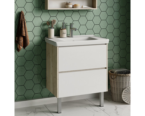 Приобрести Мускат - 70 Тумба напольная 2 ящ. / раковина в магазине сантехники Santeh-Crystal.ru