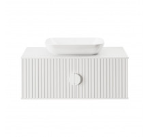 RICHARD -105 Тумба подвесная 2 дв. белый / столешница / раковина