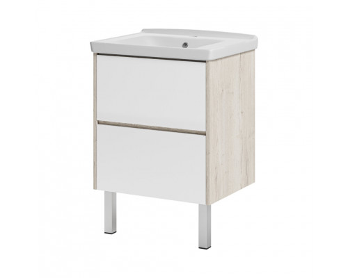 Приобрести Мускат - 60 Тумба напольная 2 ящ. / раковина в магазине сантехники Santeh-Crystal.ru