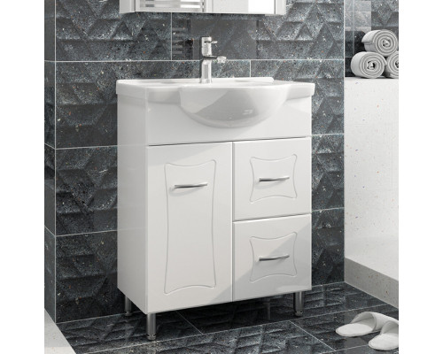 Купить Классик - 65 Тумба с 1 ящ. / раковина в магазине сантехники Santeh-Crystal.ru