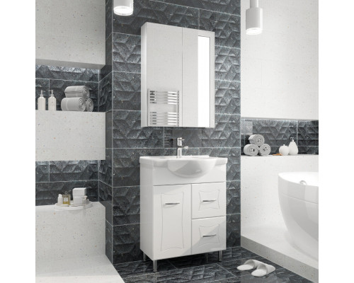 Купить Классик - 65 Тумба с 1 ящ. / раковина в магазине сантехники Santeh-Crystal.ru