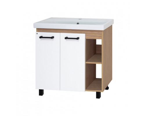 Крафт - 80 Тумба напольная 2 дв. / раковина