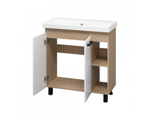 Крафт - 80 Тумба напольная 2 дв. / раковина