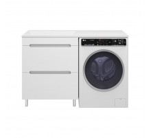 Байкал - 70 Тумба под стиральную машину 2 ящ .ПВХ / раковина левая