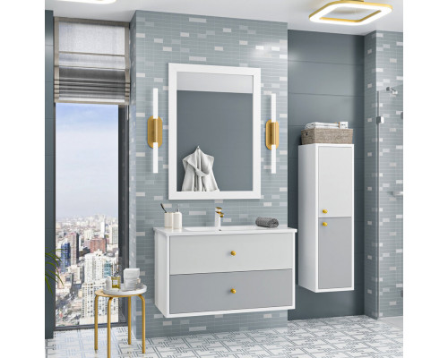 Заказать Анастейша -100 Тумба подвесная с 2 ящ. / раковина в магазине сантехники Santeh-Crystal.ru